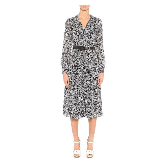 Michael Kors Women's Chemise Long Dress Black main image 1